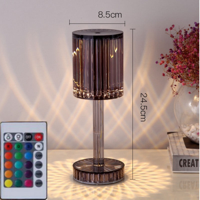 Diamond Romantic Warm Led Night Light