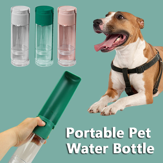 Portable Pet Water Bottle Drinking Bowl Cup