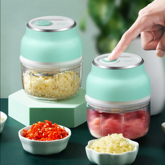 Portable Electric Mini Garlic Cutter Mesher